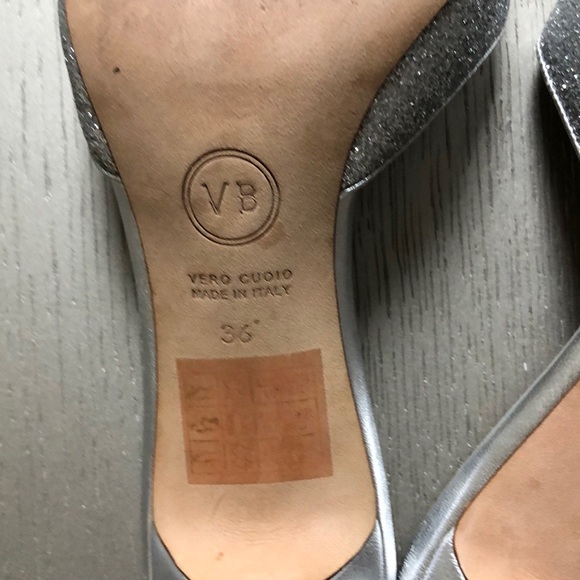 Veronica Beard leather mules sandals Size 36 - Picture 8 of 9